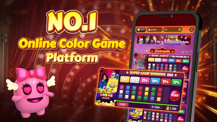 Vibrant fishing arcade game with fish characters