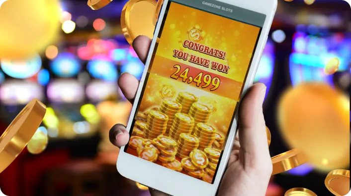 Exciting slot machine game interface